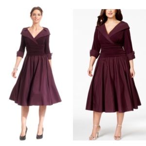 Jessica Howard Size 16 Purple Dress.